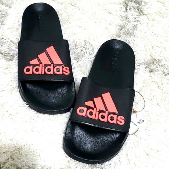 NWT Adidas Unisex Adilette Shower Slide Sandals Size 10 - Picture 2 of 11